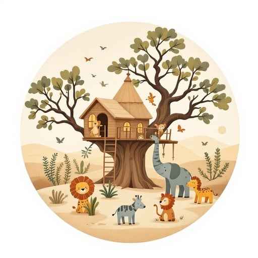 Safari Treehouse Adventure