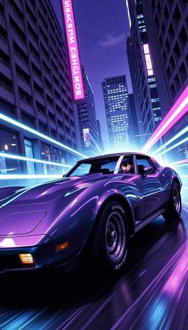 Neon Speed Demon