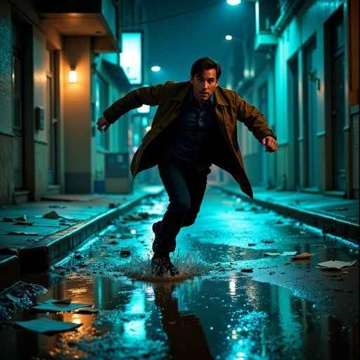 Midnight Rain Chase