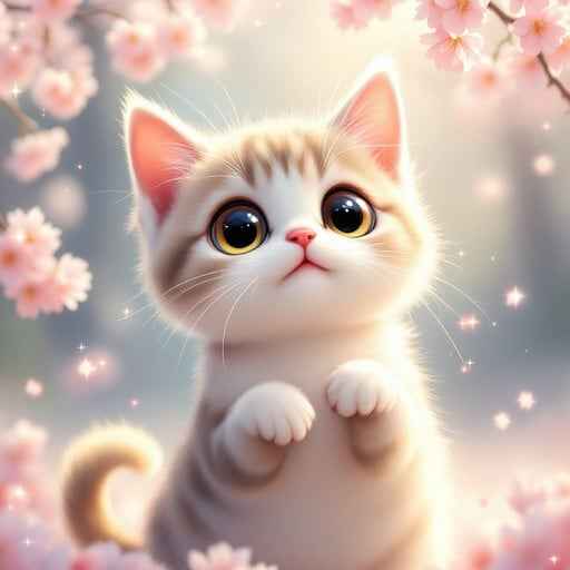 Magical Cherry Cat