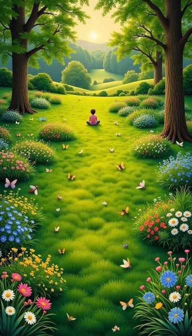Enchanted Meadow Solitude