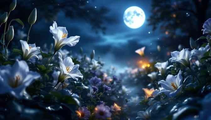 Enchanted Night Garden