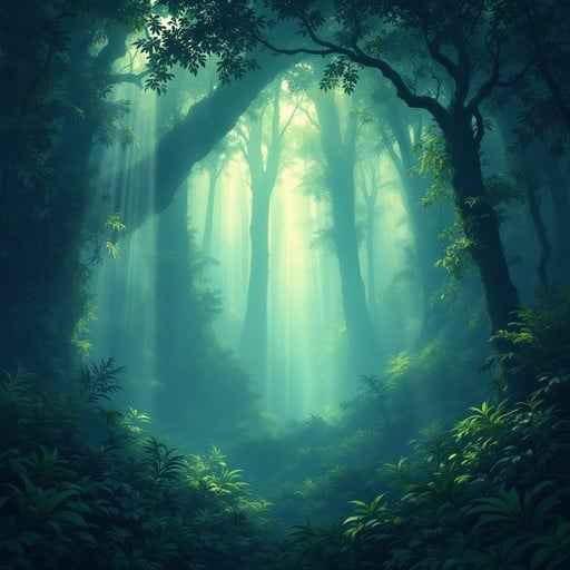 Mystical Forest Light