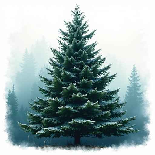 Majestic Evergreen Solitude Majestic Evergreen Solitude