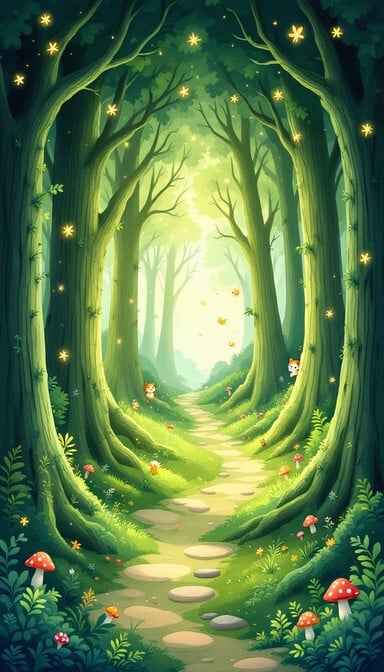 Magical Forest Path Magical Forest Path