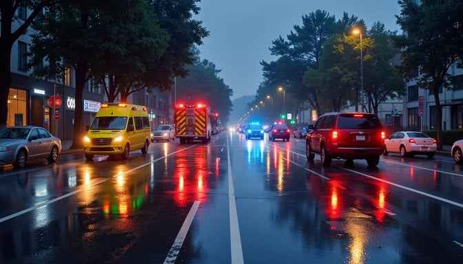 Rainy emergency response