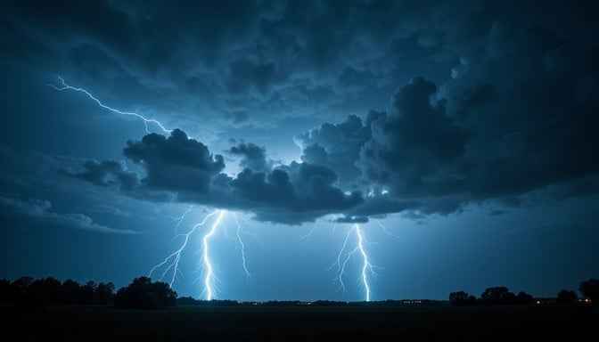 Electric Night Storm