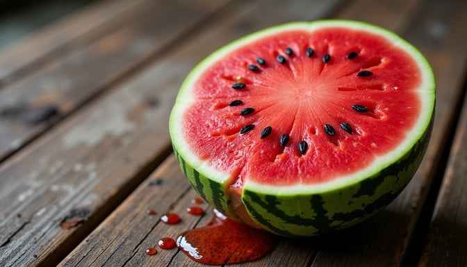 Juicy summer refreshment