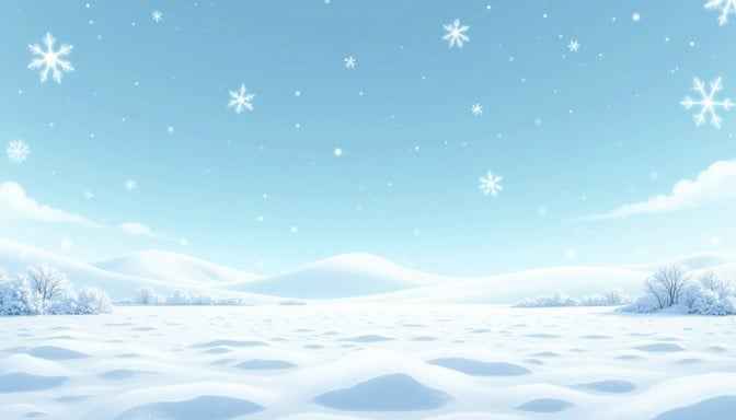Serene Winter Wonderland