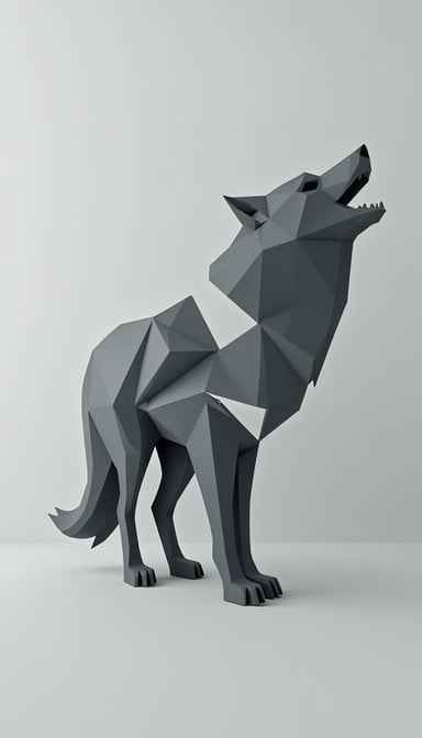 Geometric Wolf Howl Geometric Wolf Howl