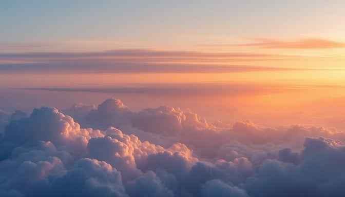 Sunset Above Clouds Sunset Above Clouds