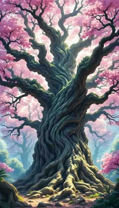 Ancient Sakura Tree