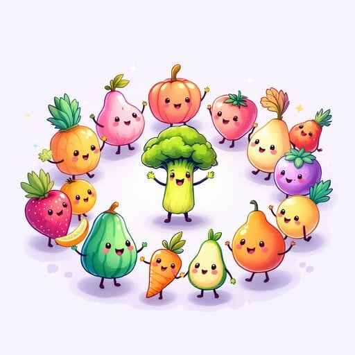 Dancing Produce Party Dancing Produce Party