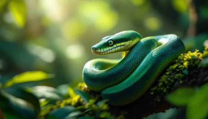 Emerald Python Coils