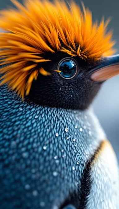 Majestic Penguin Portrait