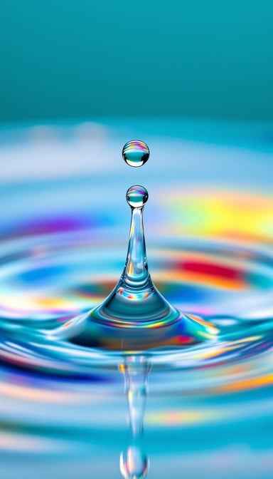 Prismatic Water Drop