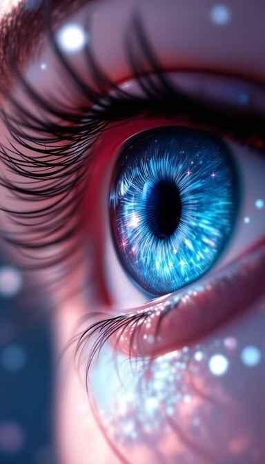 Crystalline Blue Eye Crystalline Blue Eye