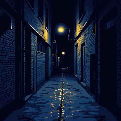 Midnight Alley Reflections Midnight Alley Reflections