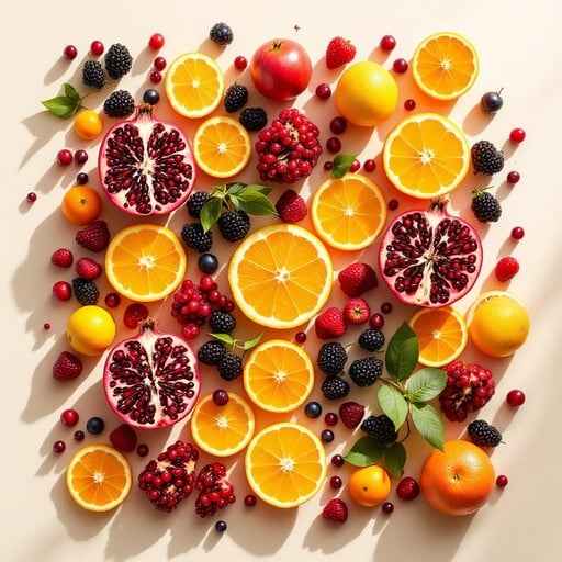 Citrus Meets Pomegranate