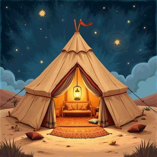 Magical Desert Teepee