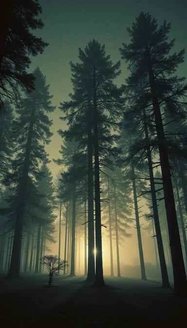 Ethereal Forest Night Ethereal Forest Night