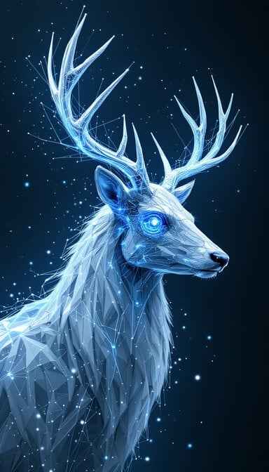 Luminous Cyber Deer Luminous Cyber Deer