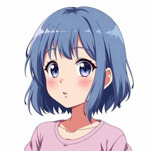 Periwinkle Anime Girl