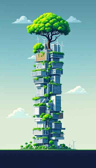 Sustainable Sky City Sustainable Sky City