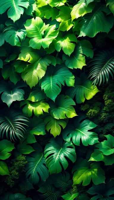 Lush Tropical Greens Lush Tropical Greens
