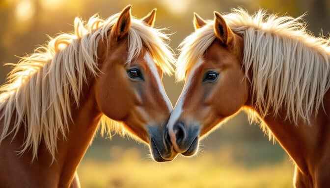 Sunlit Horse Greeting