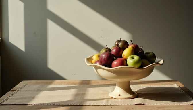 Sunlit Fruit Bowl Sunlit Fruit Bowl