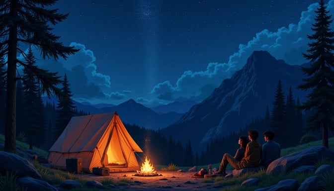 Magical Anime Camping