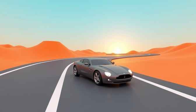 Desert Road Journey Desert Road Journey