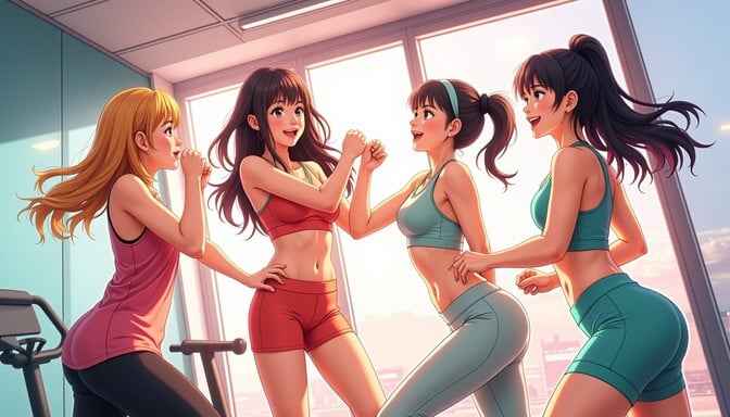 Energetic Gym Friends Energetic Gym Friends