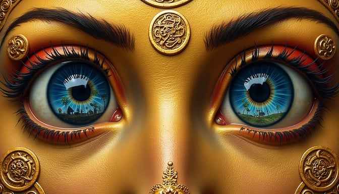 Mystical Byzantine Eyes