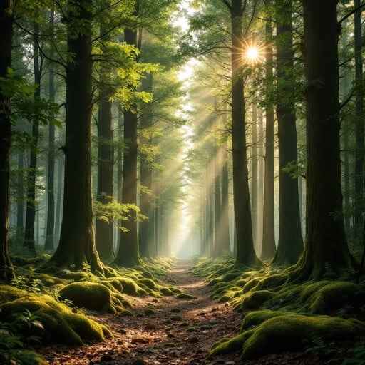 Mystical Forest Path