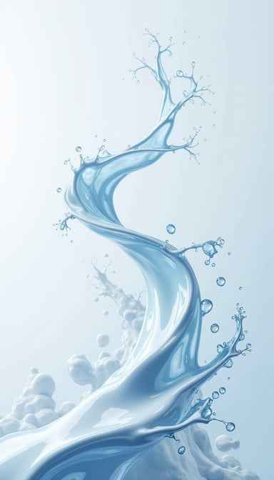 Ascending Liquid Helix