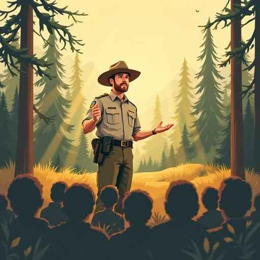 Ranger Teaches Nature