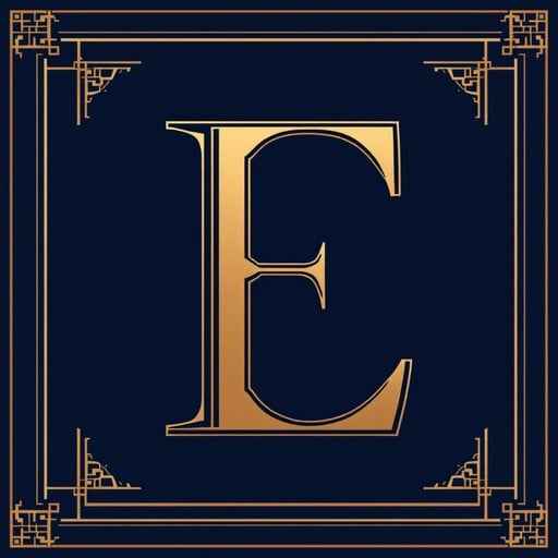 Elegant Golden Letter Elegant Golden Letter