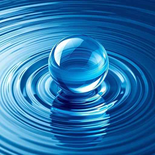 Floating Water Sphere