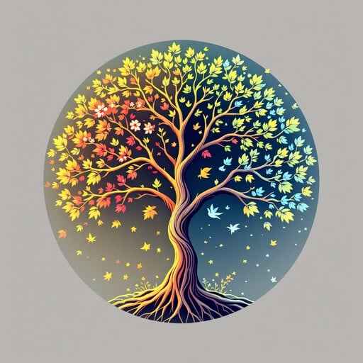 Seasonal Tree Circle