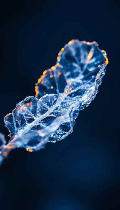Luminous Leaf Skeleton Luminous Leaf Skeleton
