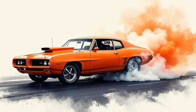 Orange Speed Beast