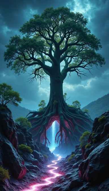 Mystical Tree Portal