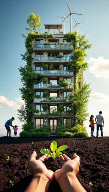 Sustainable Living Tower