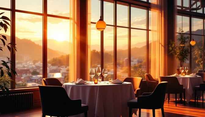 Sunset Restaurant View