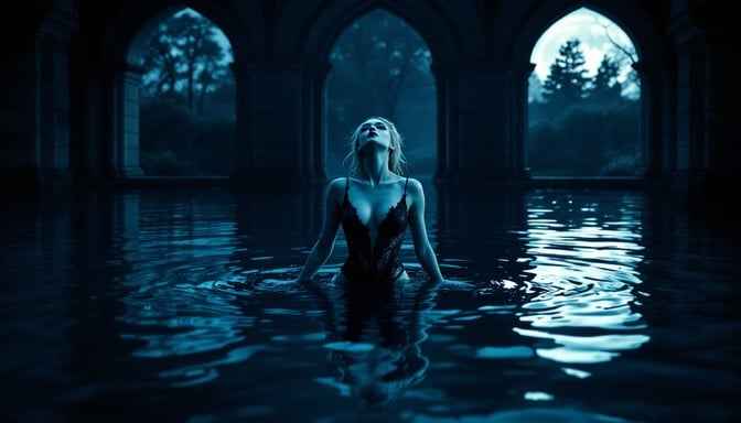 Moonlit Gothic Waters