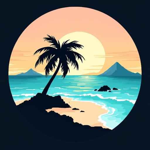 Pixel Paradise Sunset Pixel Paradise Sunset