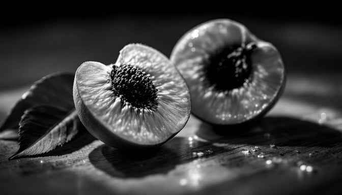 Textured Fruit Halves