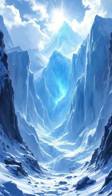 Ethereal Glacier Path Ethereal Glacier Path
